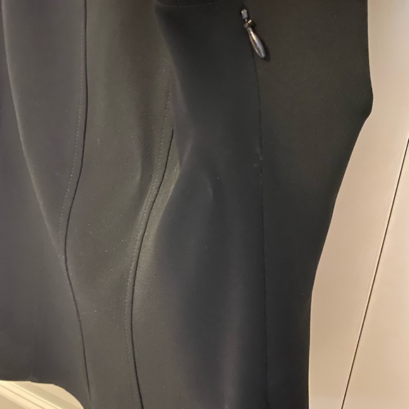 Black Louben Formal Structured Top - Picture 2 of 7